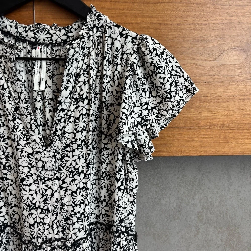 Anthropologie Mini Dress, Size XXS - Picture 5 of 11